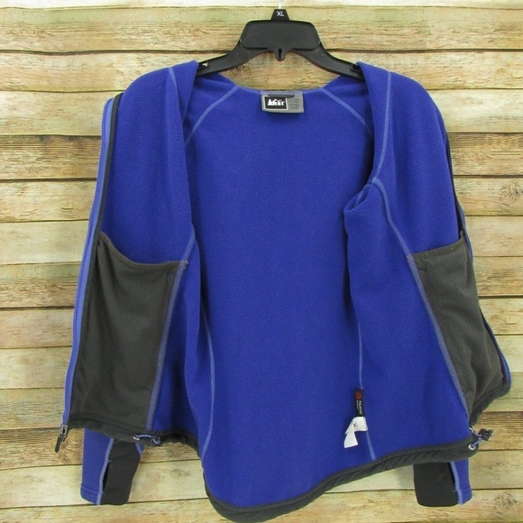REI Purple Zipper Front Polartec Hoodie S - Picture 13 of 16